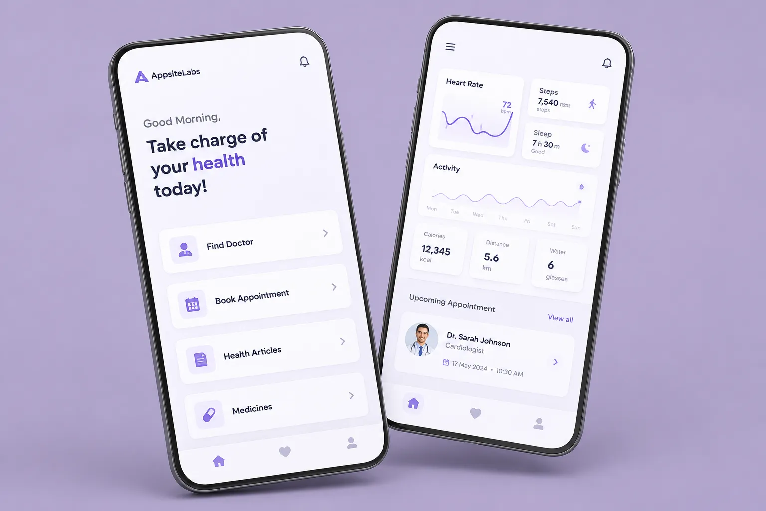Healthcare App preview